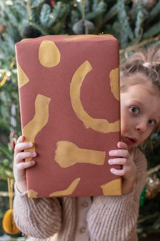 fun DIY - wrapping paper