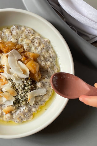 warm oatmeal