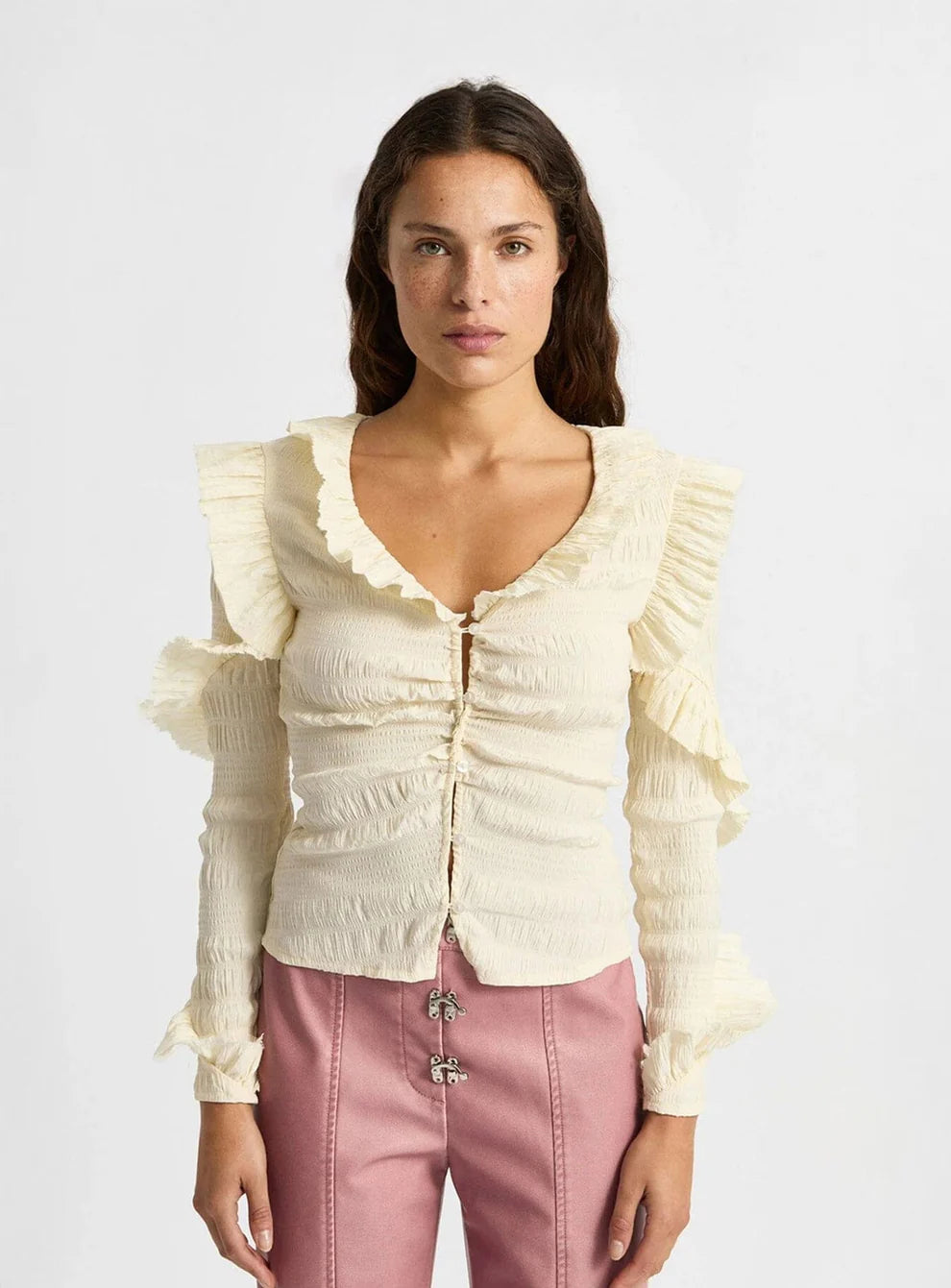 Maddie ruffle top