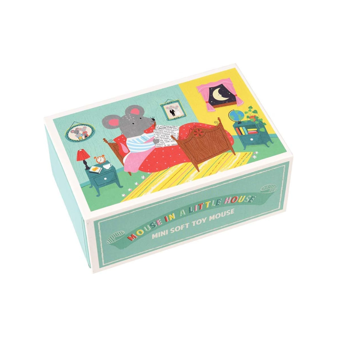 mouse in a little house plush toy