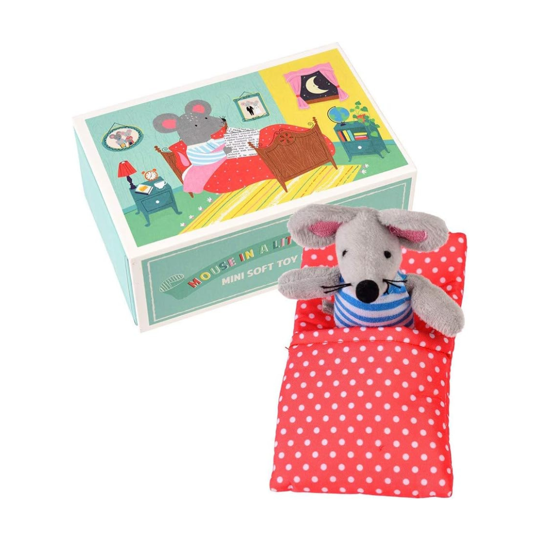 mouse in a little house plush toy