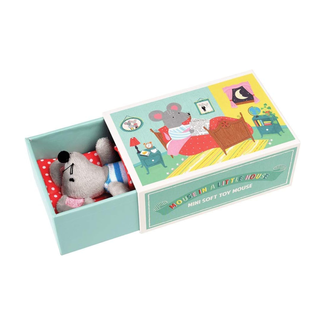mouse in a little house plush toy