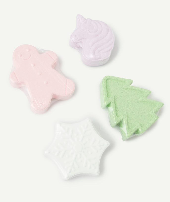 set of 4 bath bombs