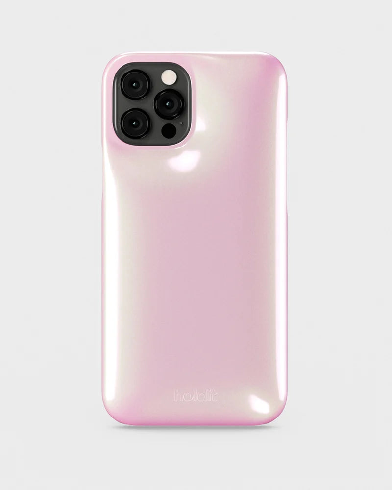 puffy phone case Puffy glazed pink mobile phone case – wildmoon