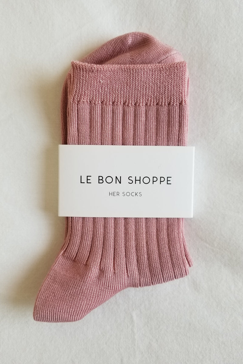 Her desert rose socks