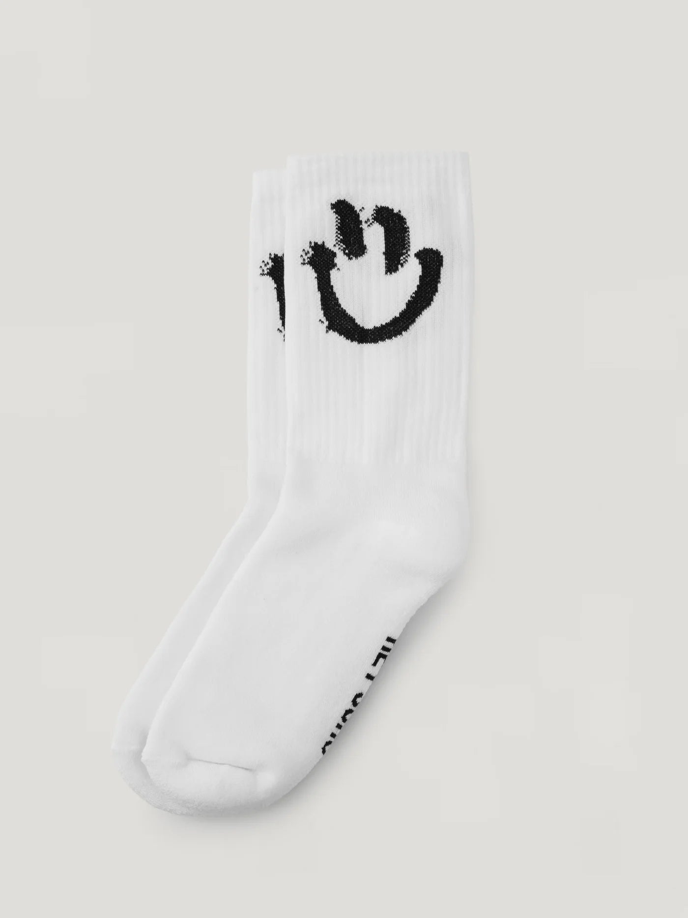 socks big smile white