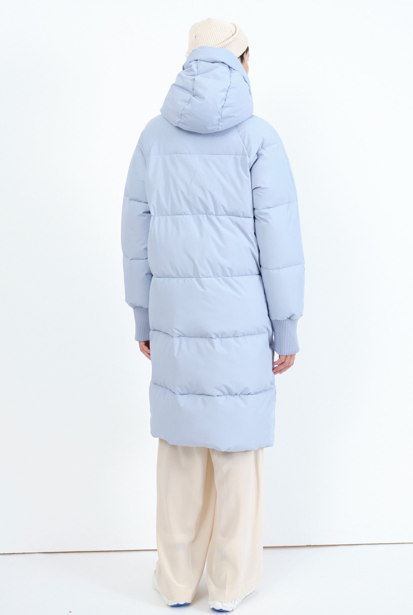 winter puffer coat Ry dusk