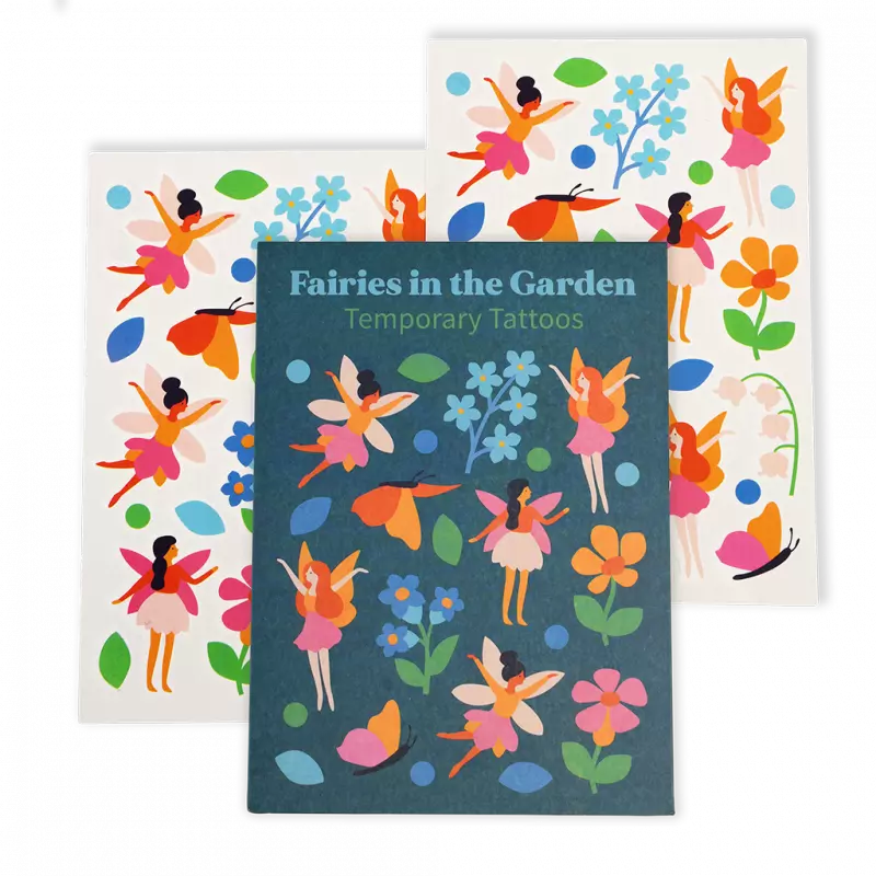 Fairies in the Garden tattoo