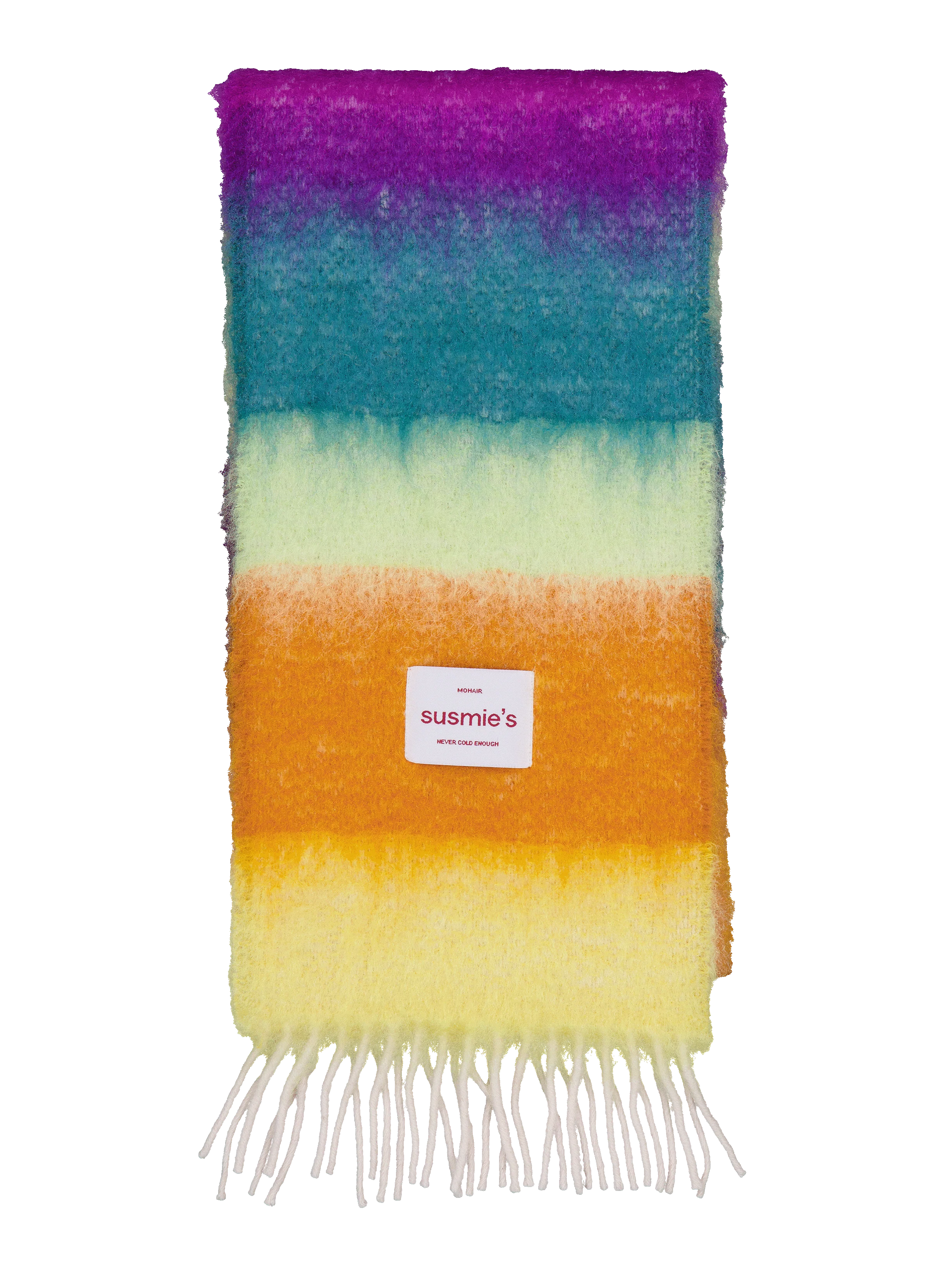 Does It Hurt Me? mohair and wool scarf