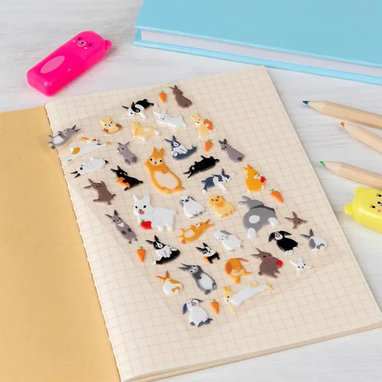 3D stickers - Kawaii Bunny