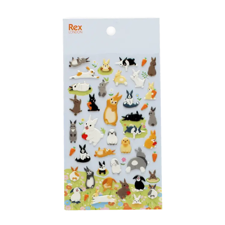 3D stickers - Kawaii Bunny
