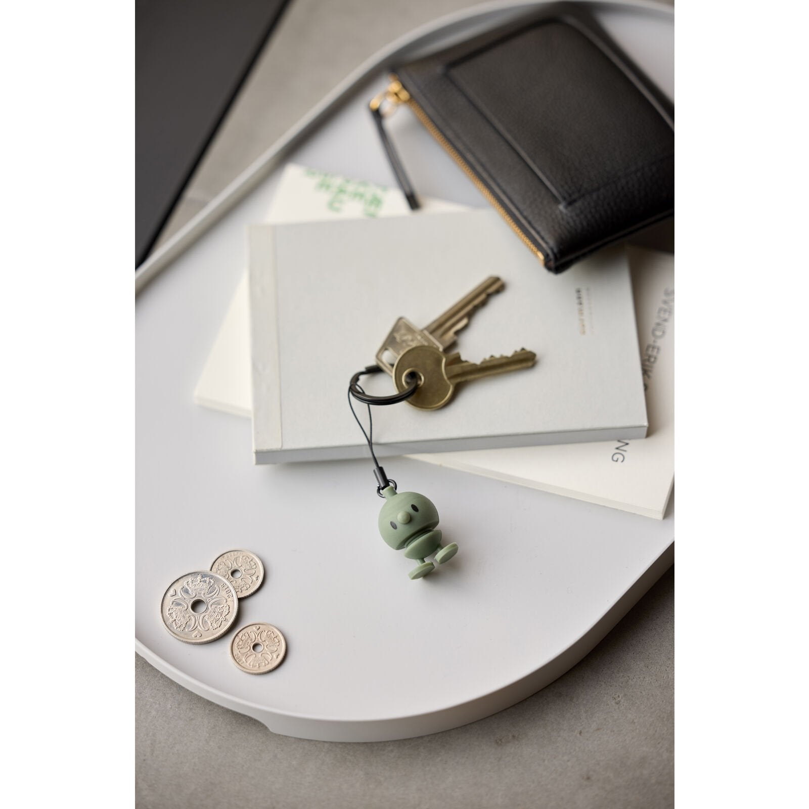 hoptimist keychain - green