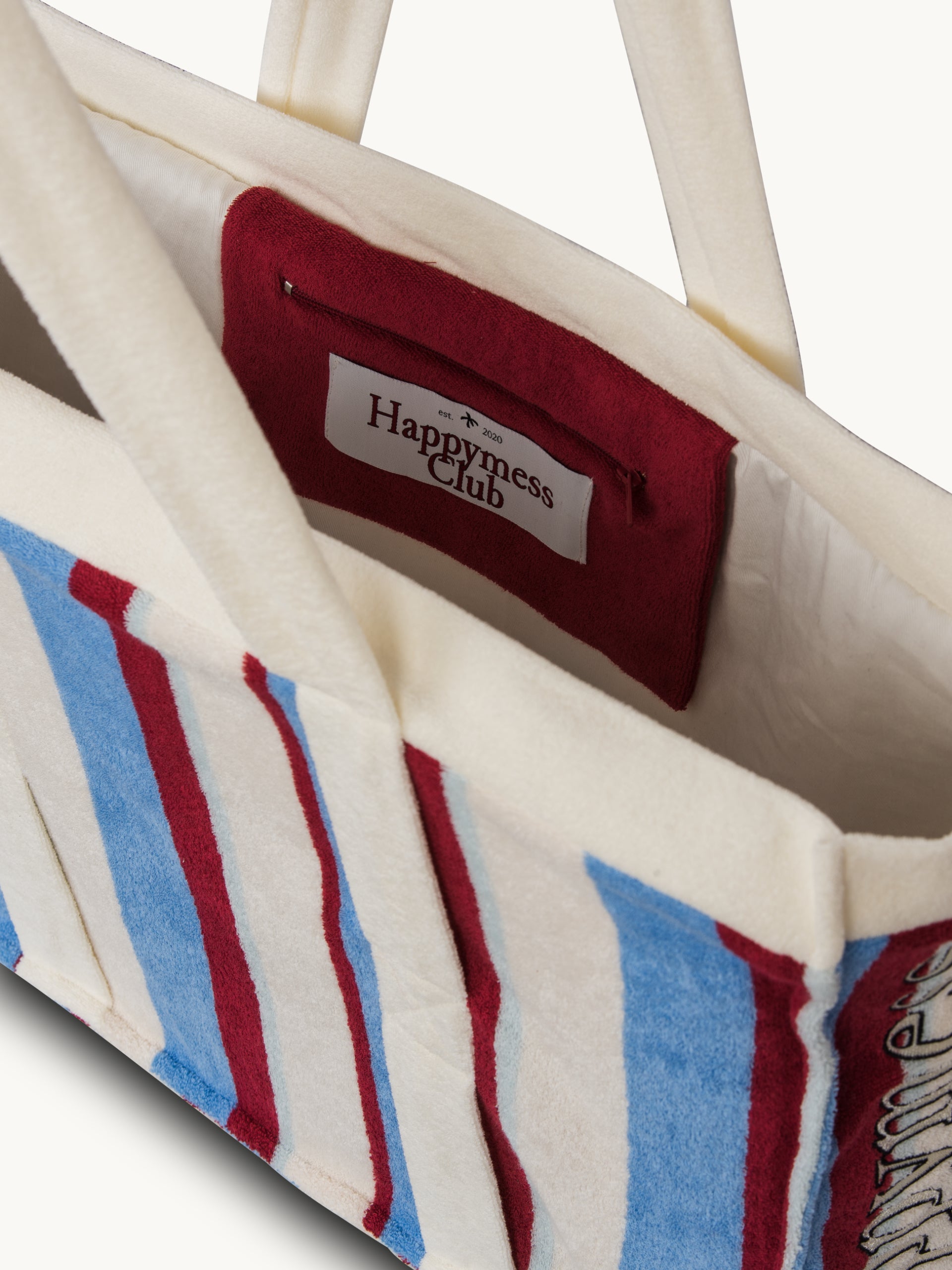 bag cotton terry marina stripes