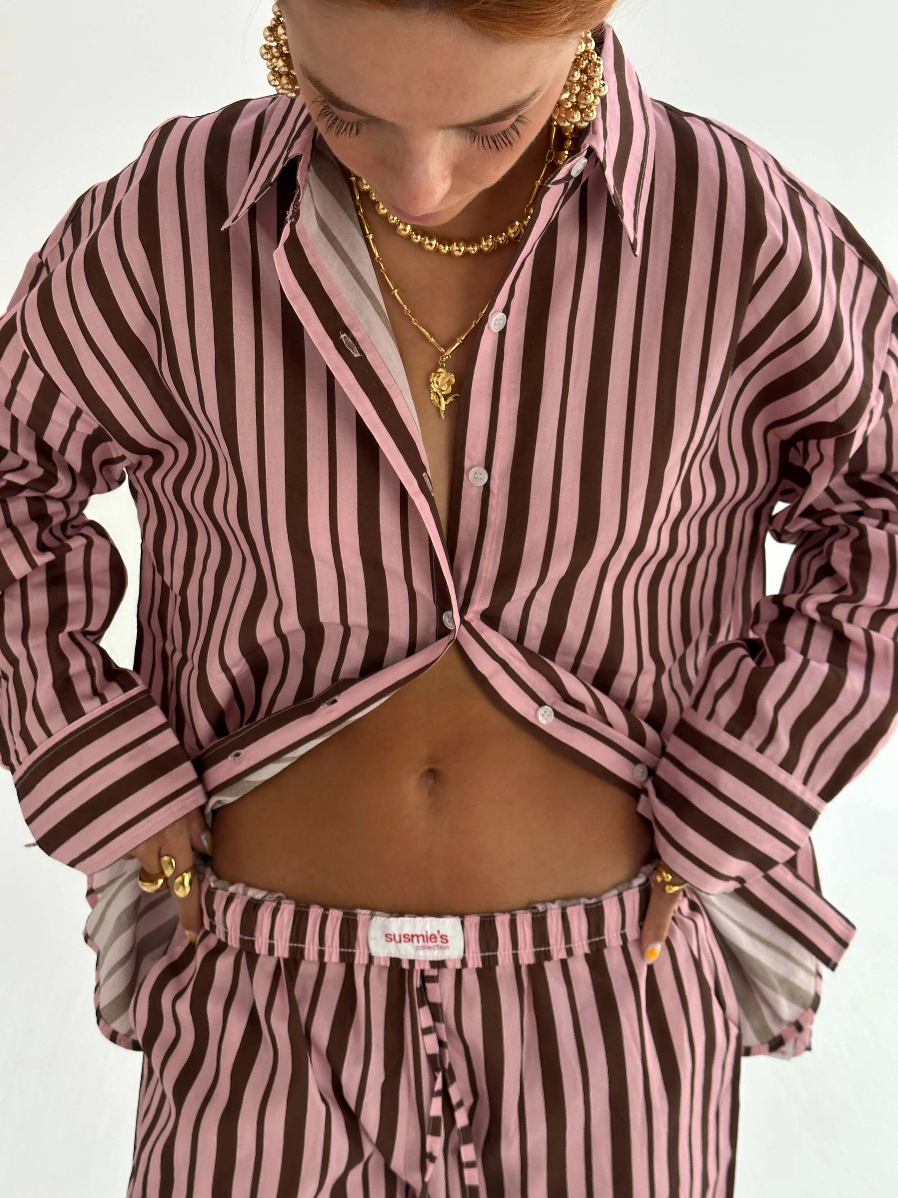 Gabrielle Strawberry PJ set pajamas