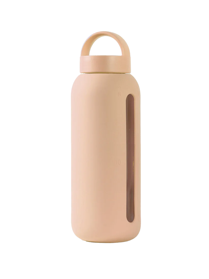 glass bottle day bottle - sand 600 ml
