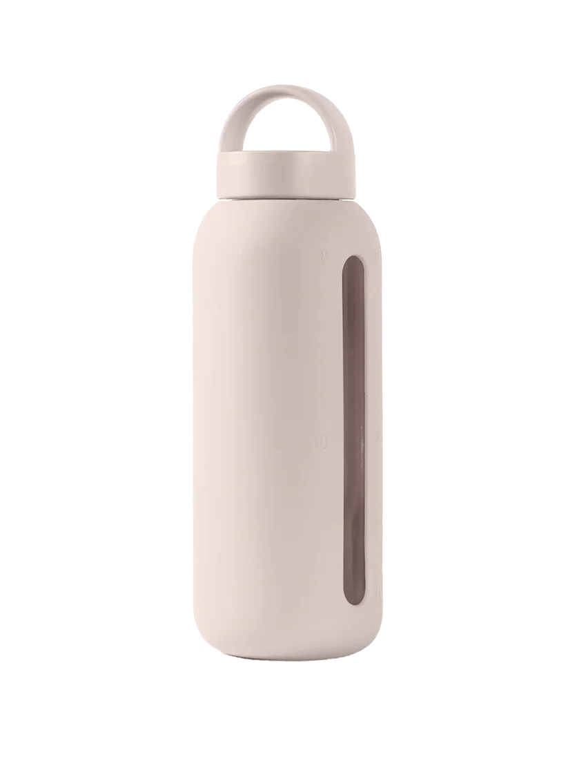 glass bottle day bottle - stone 600 ml
