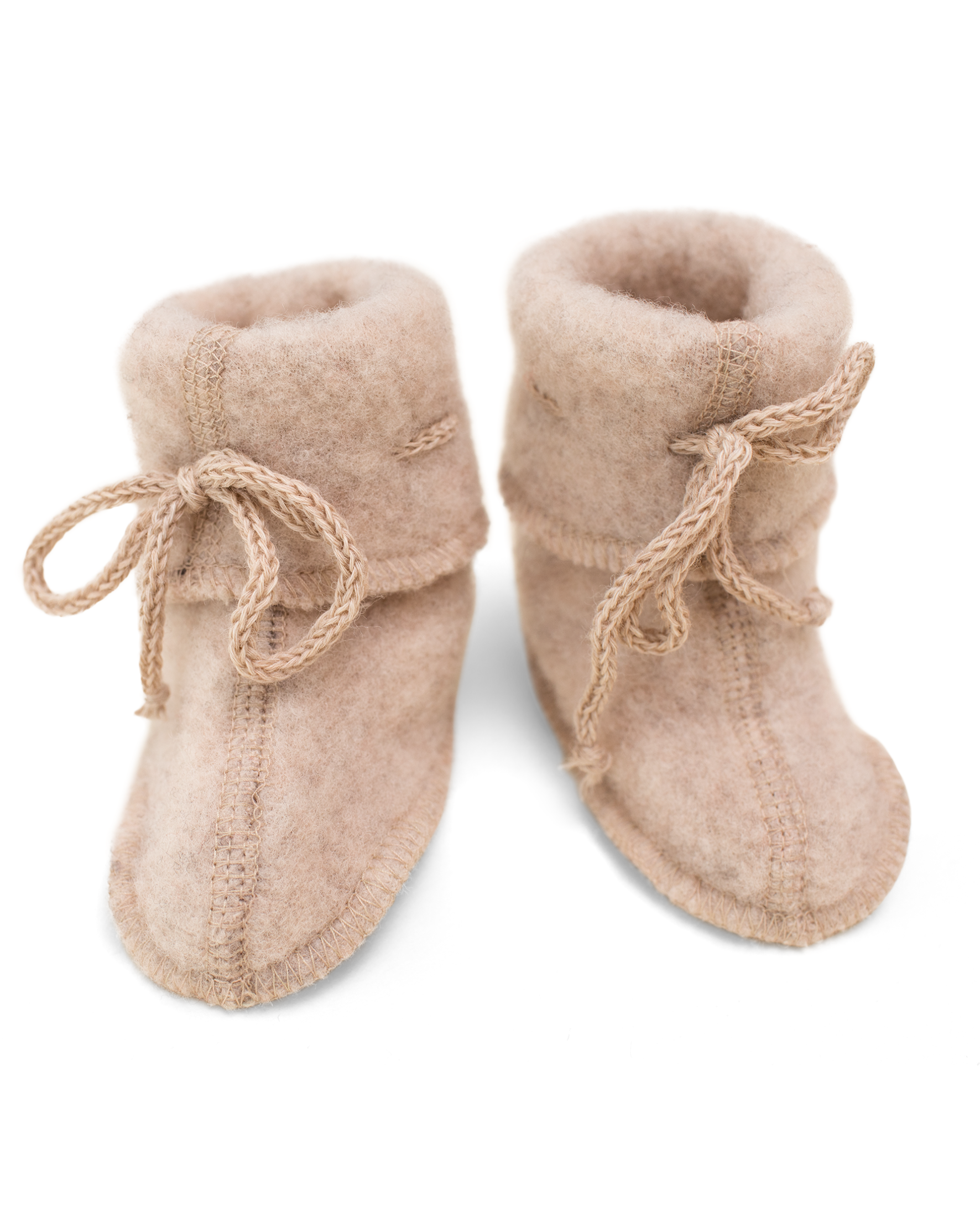 woolen boots sand