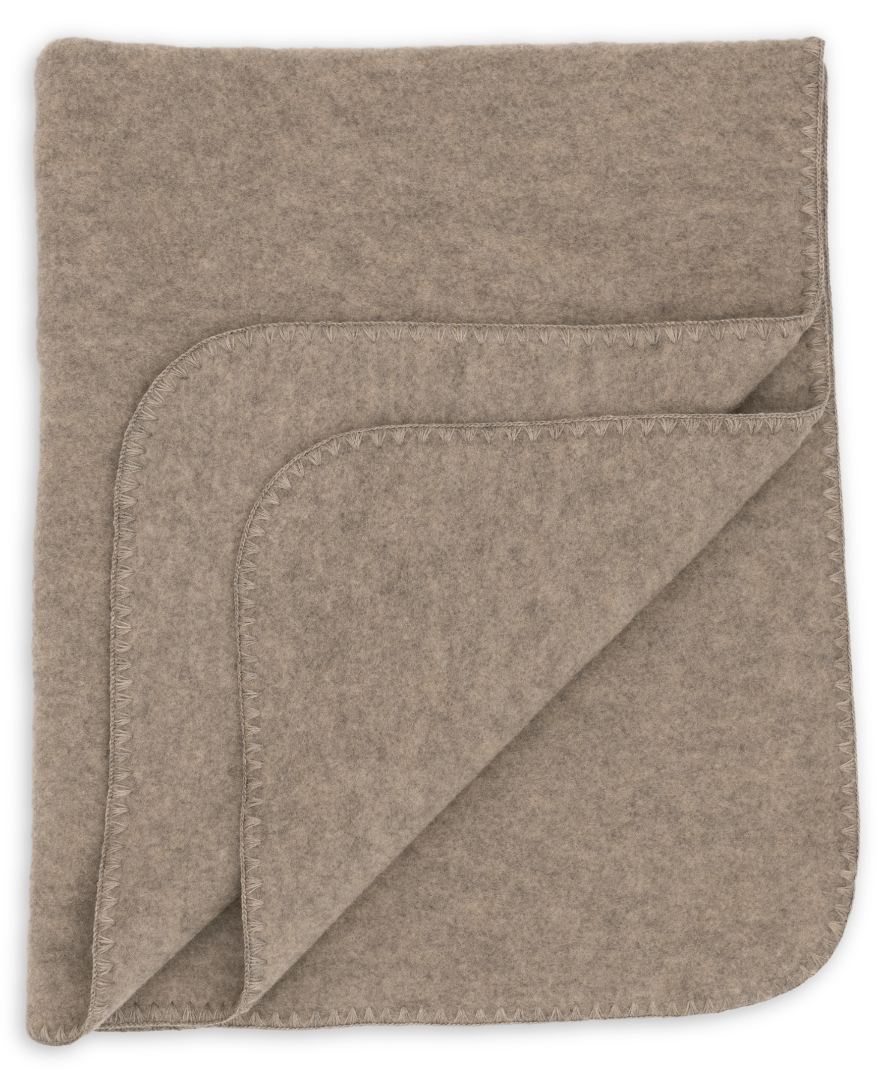 wool blanket - walnut