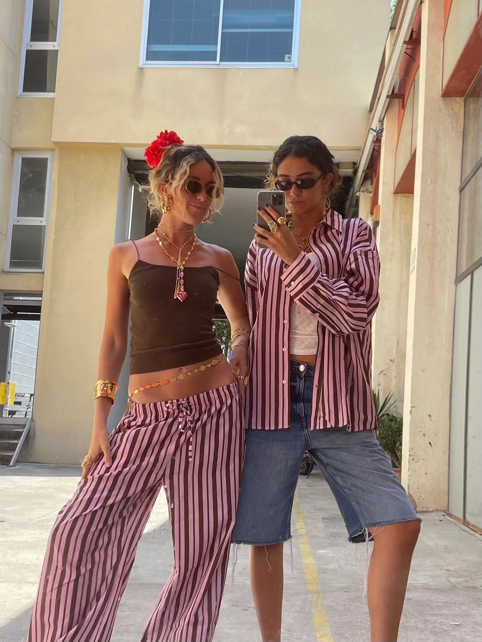 Gabrielle Strawberry PJ set pajamas