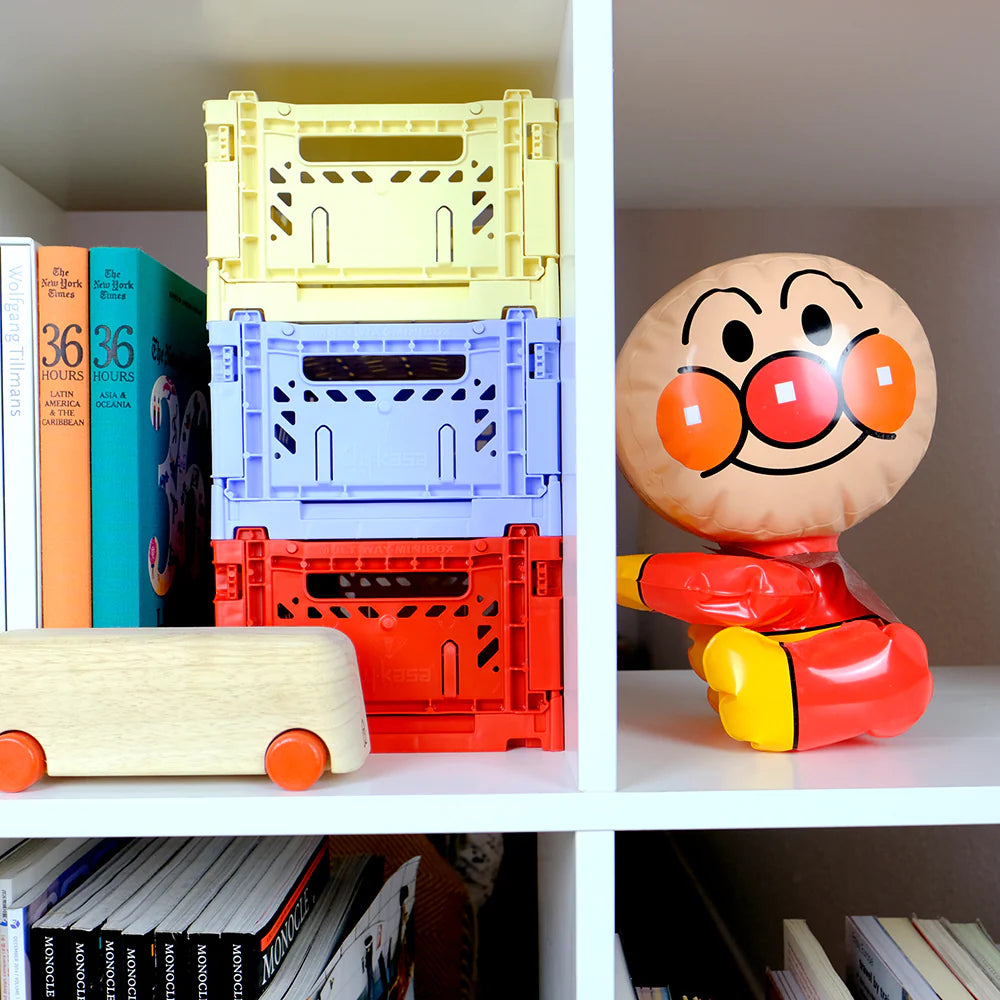 stackable storage box mini red