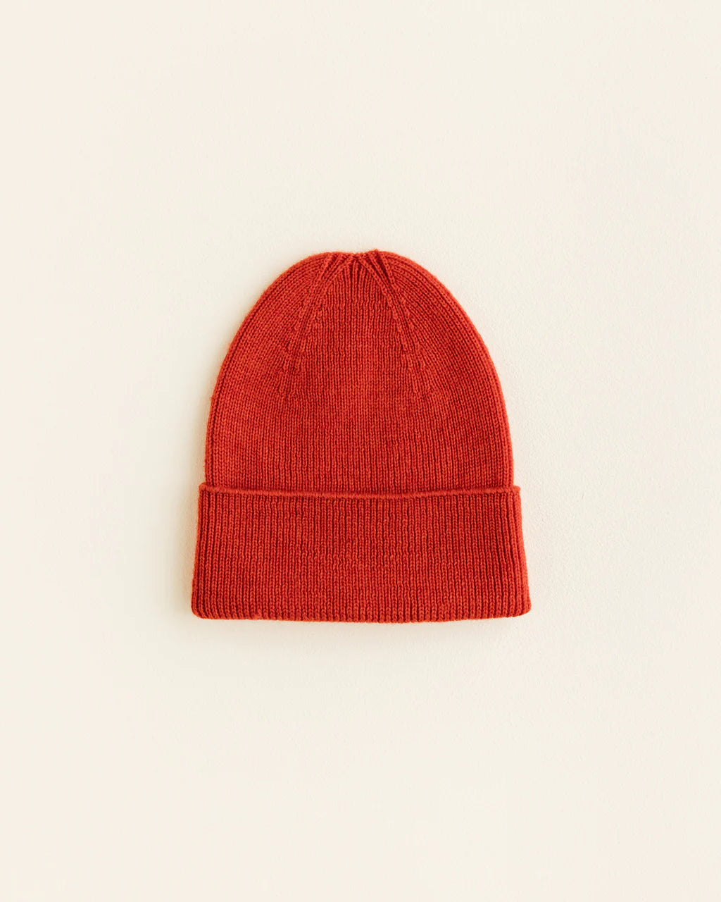 beanie Fonzie newborn red