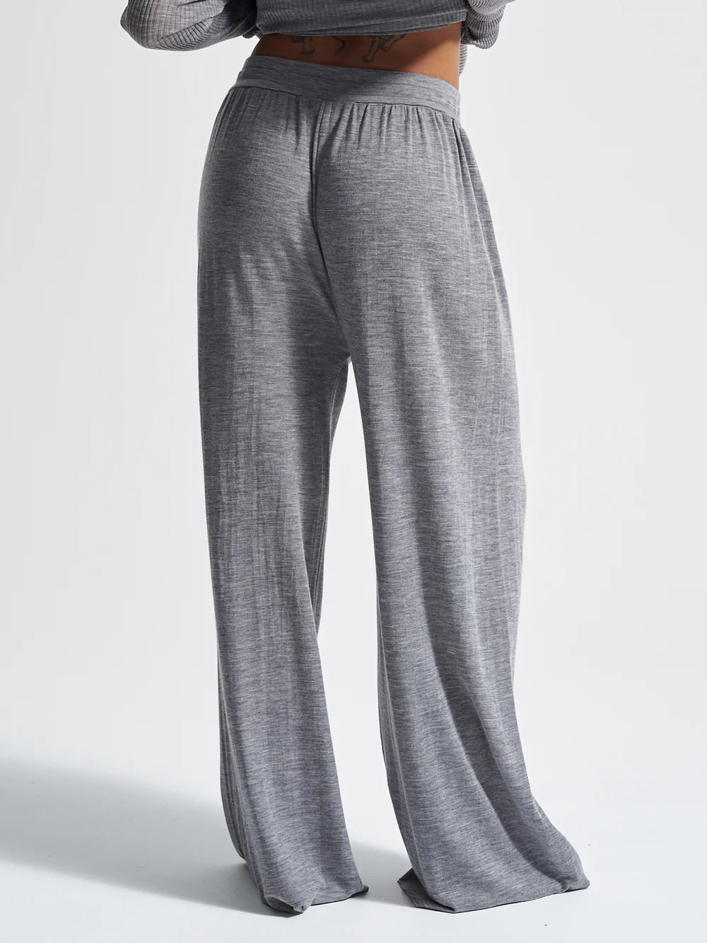 Barbera trousers grey melange