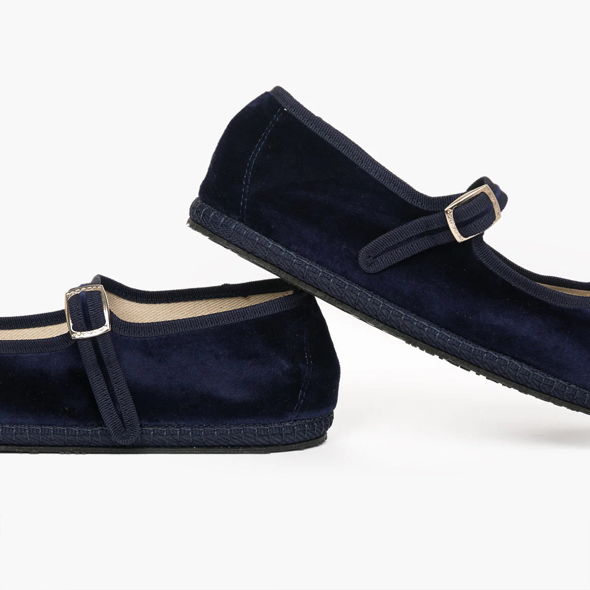 Boheme dark navy ballerinas