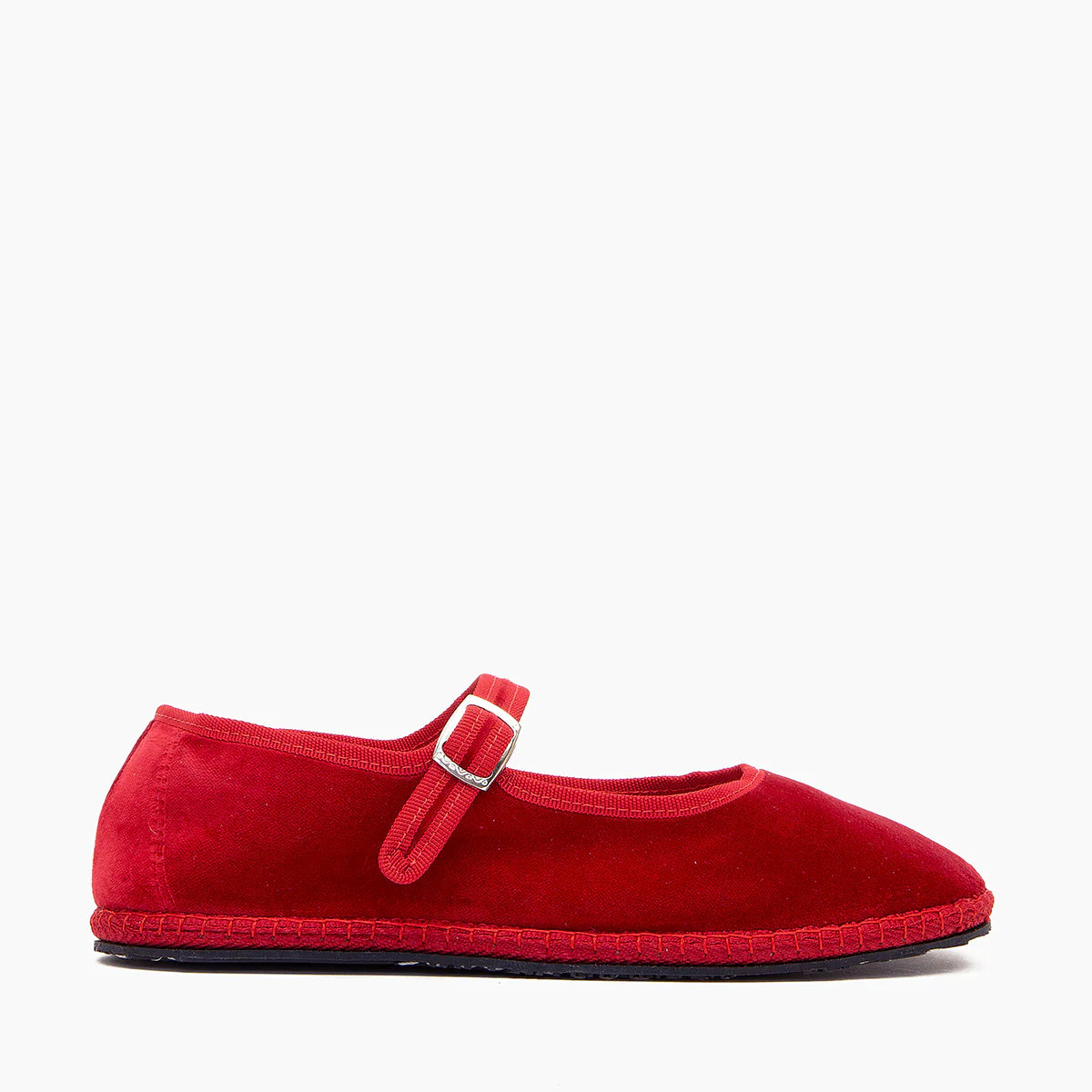 Boheme red ballerinas