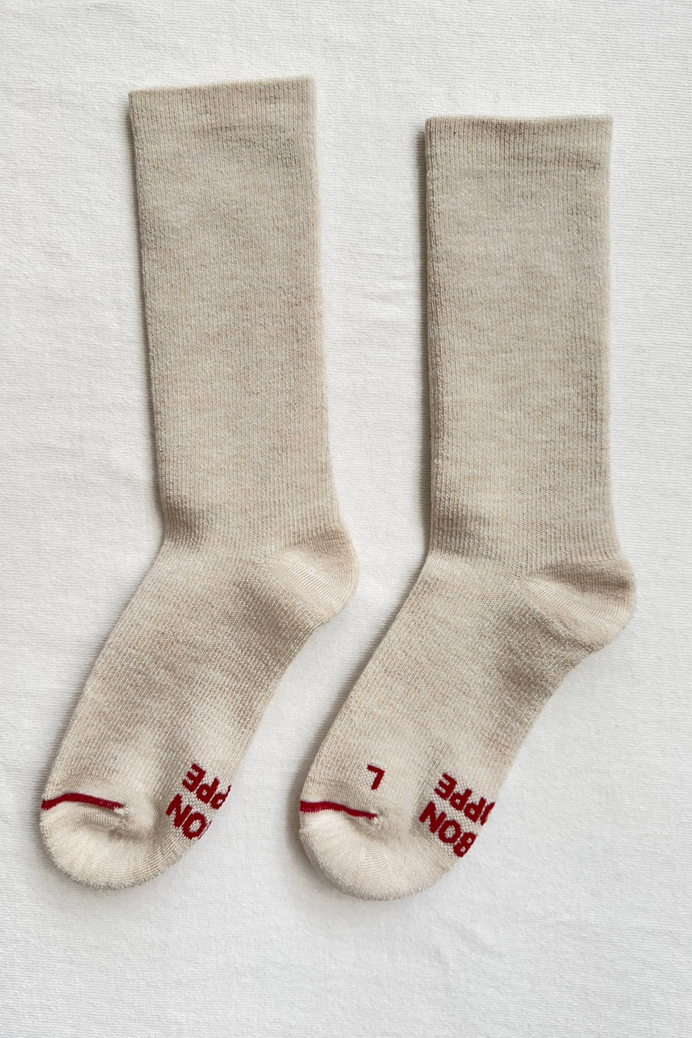 Camper oatmeal socks