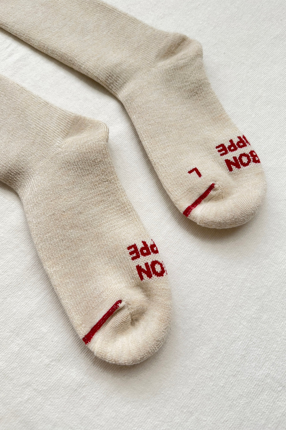 Camper oatmeal socks