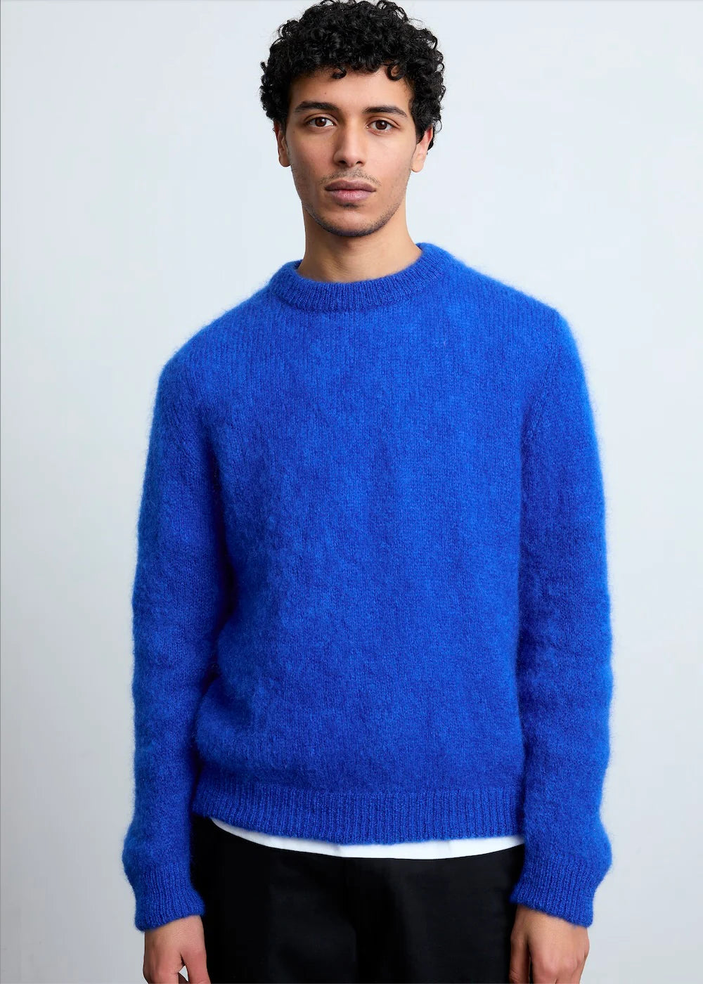 svetr z mohéru Sasha electric blue - unisex