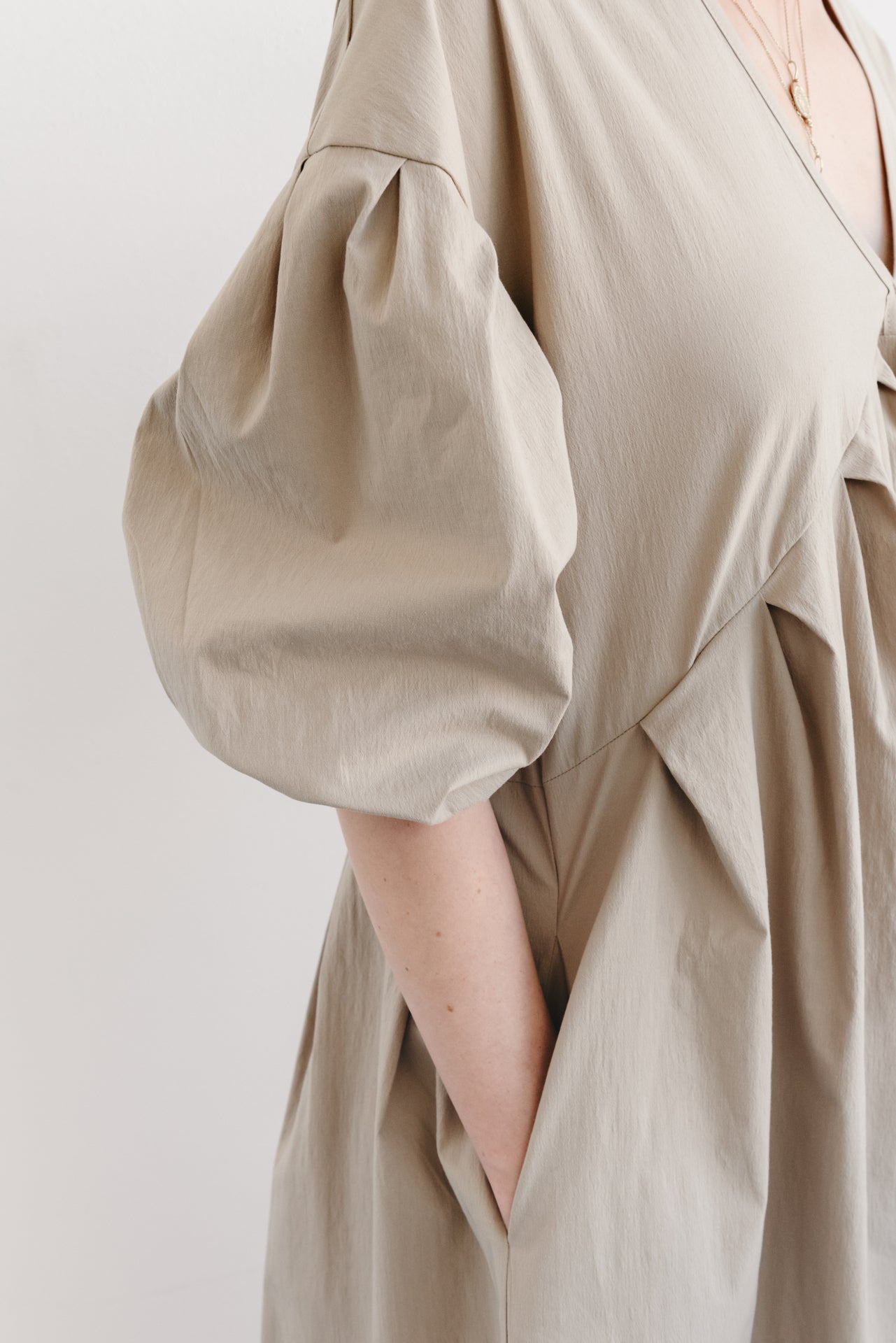 Alex beige dress