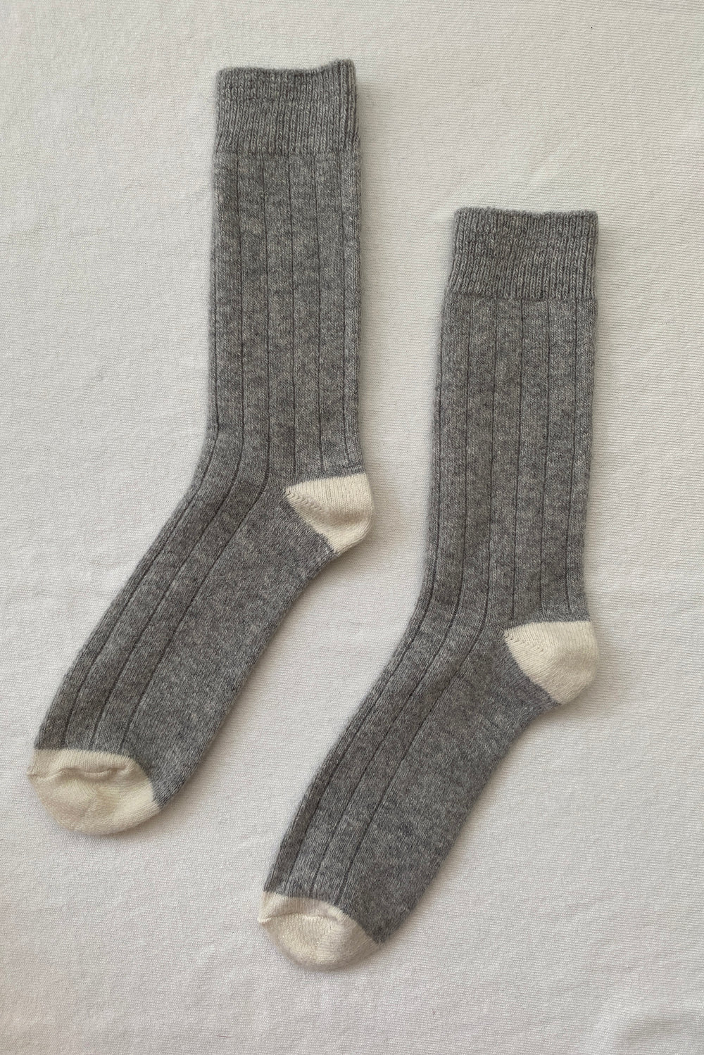socks Classic Cashmere gray melange extended