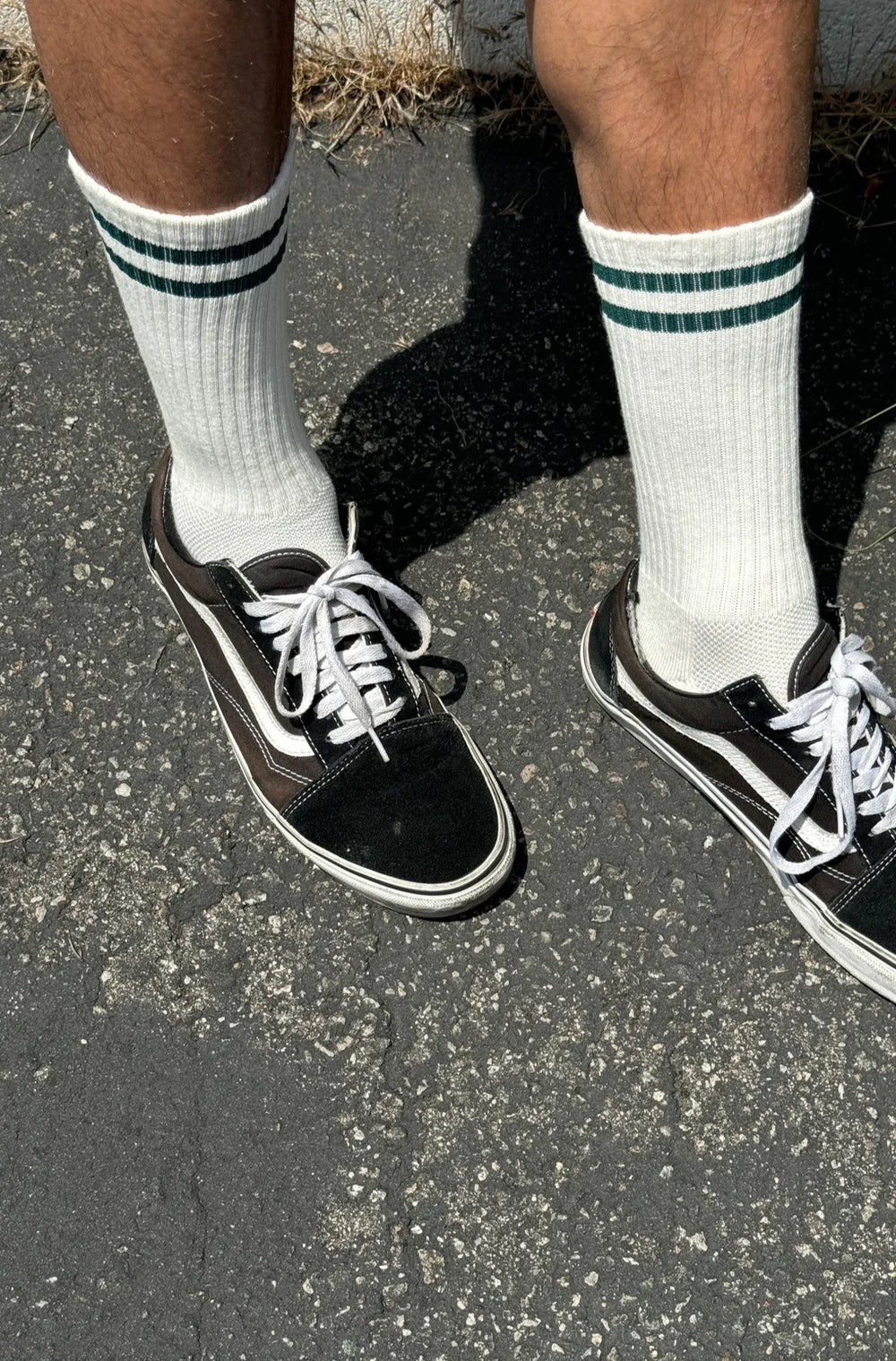 Boyfriend extended socks - Parchment