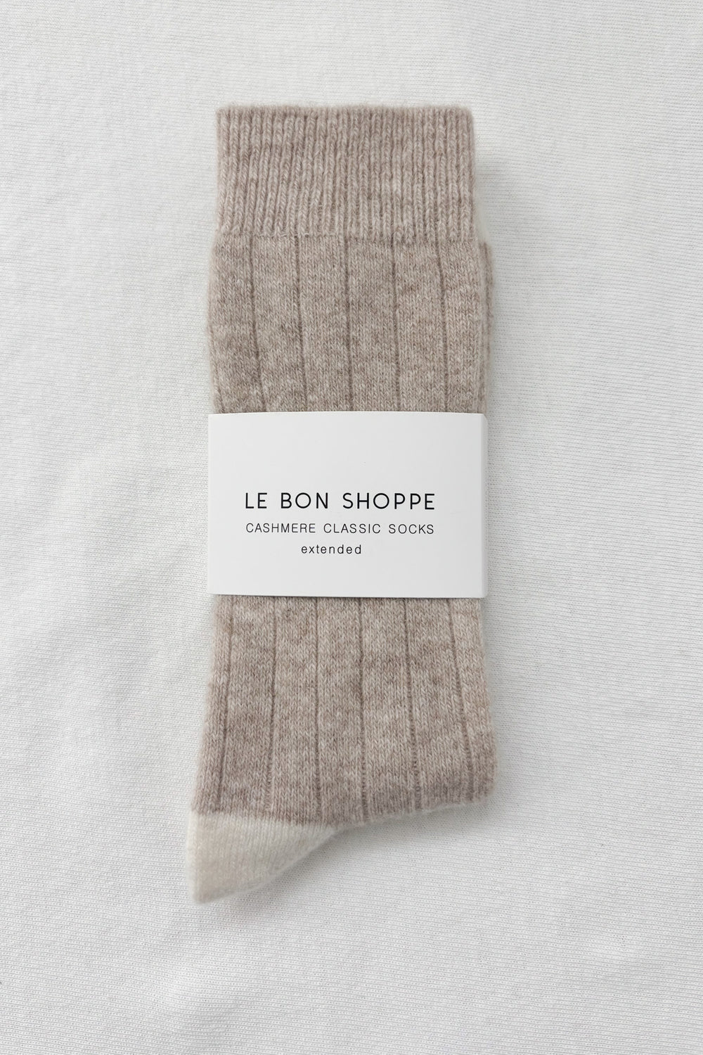 socks Classic Cashmere fawn extended