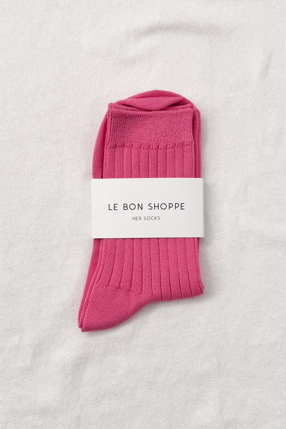 ponožky Her bright pink