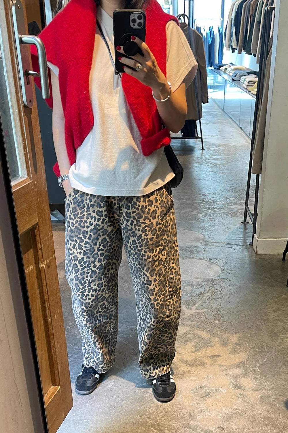 Arc leopard pants