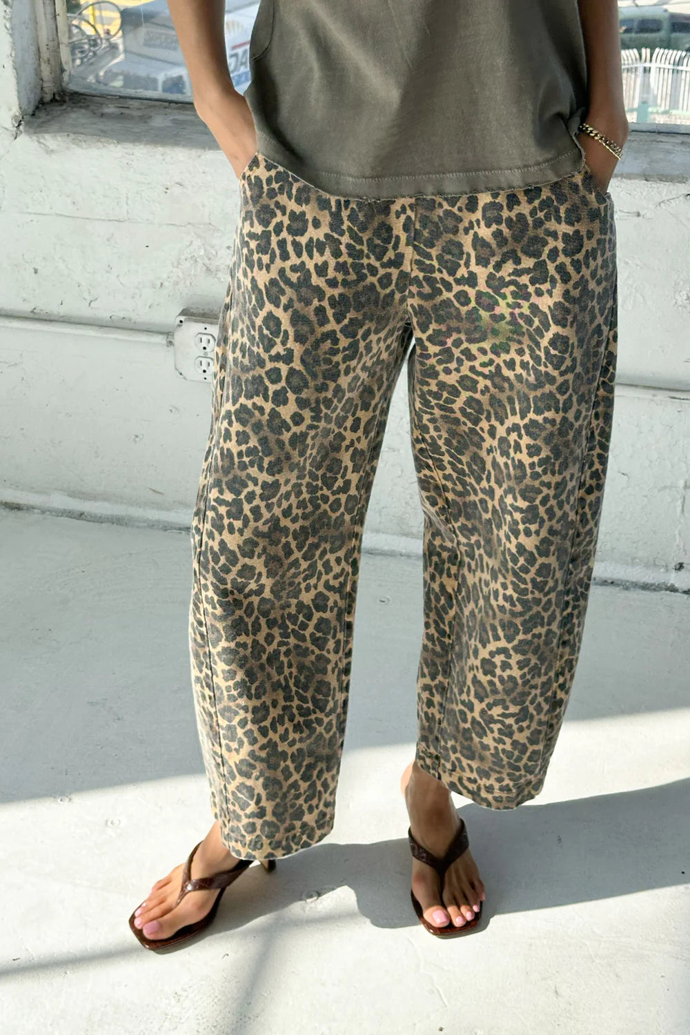 Arc leopard pants