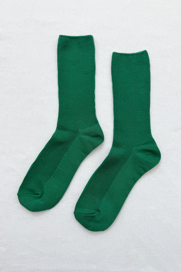 high socks Trouser deep green