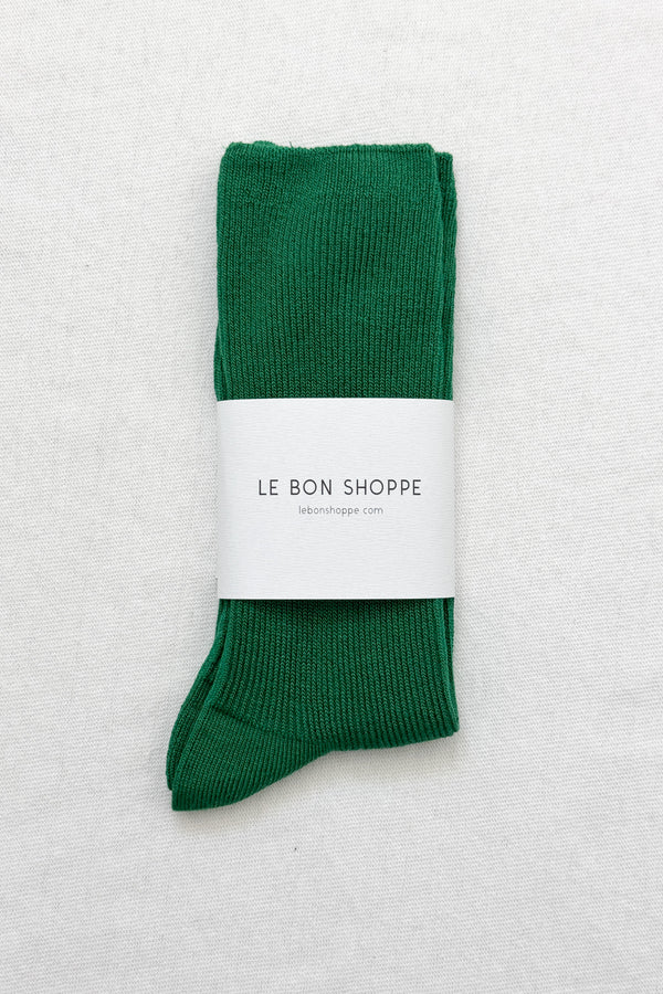 high socks Trouser deep green