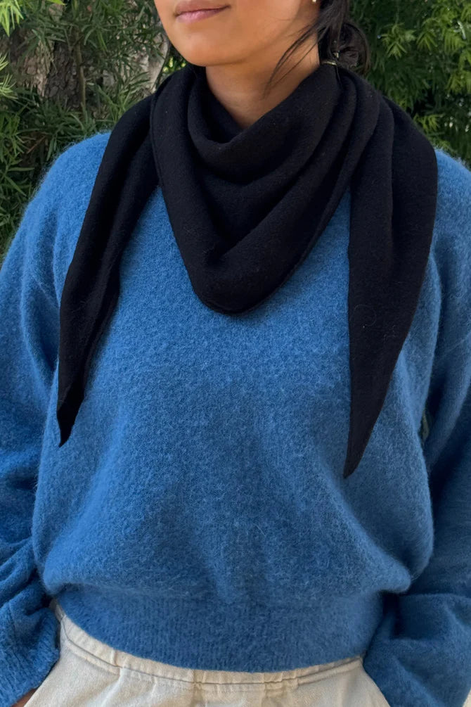 šátek Cashmere Shawl black