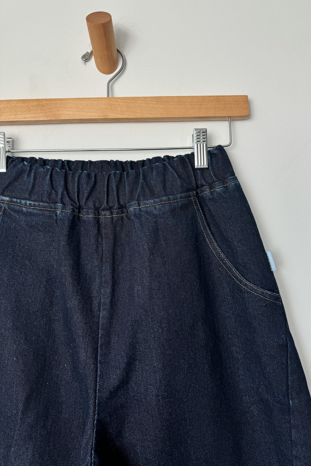 Arc raw denim pants