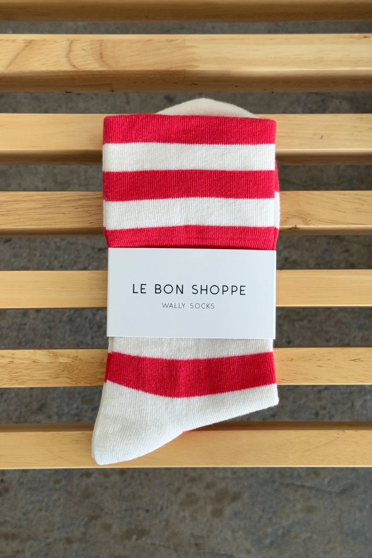 socks Wally wide/red stripe