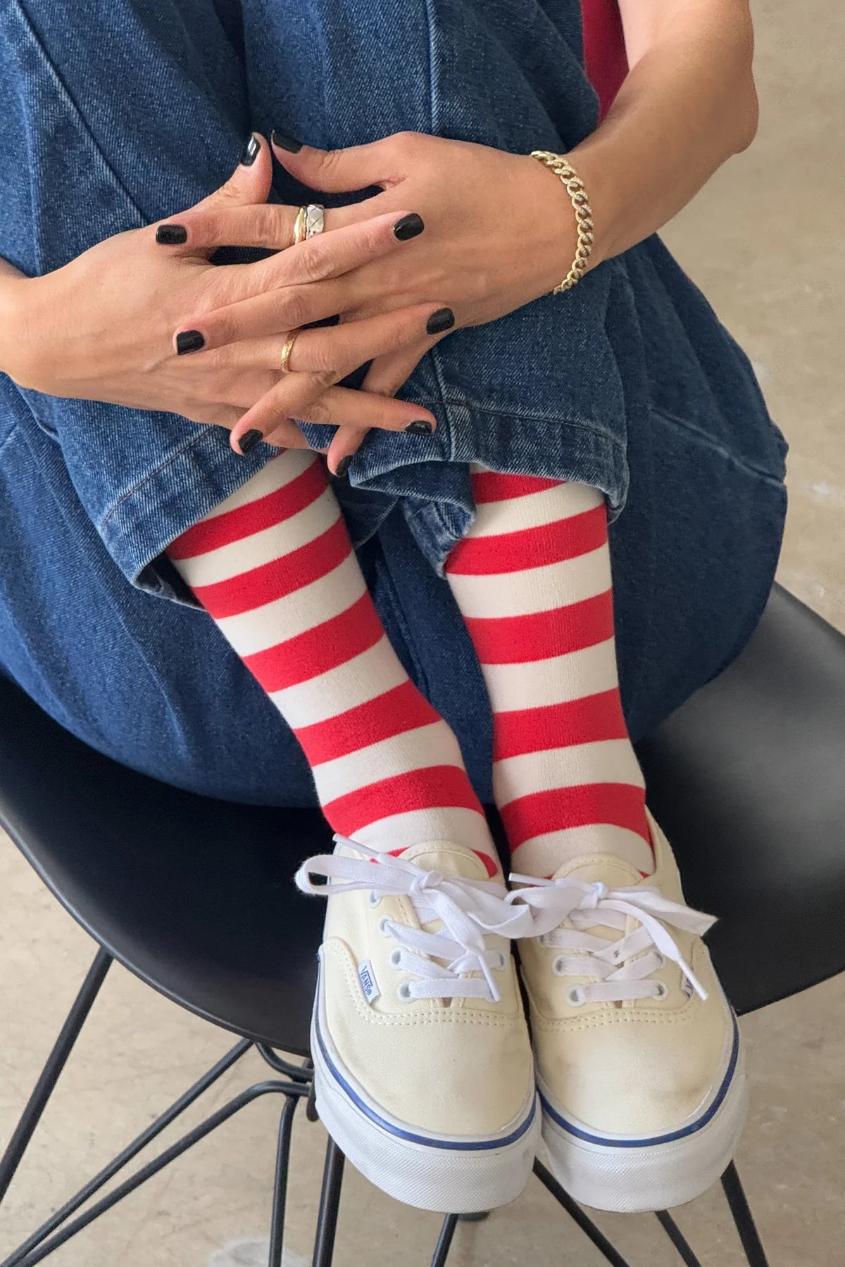 socks Wally wide/red stripe