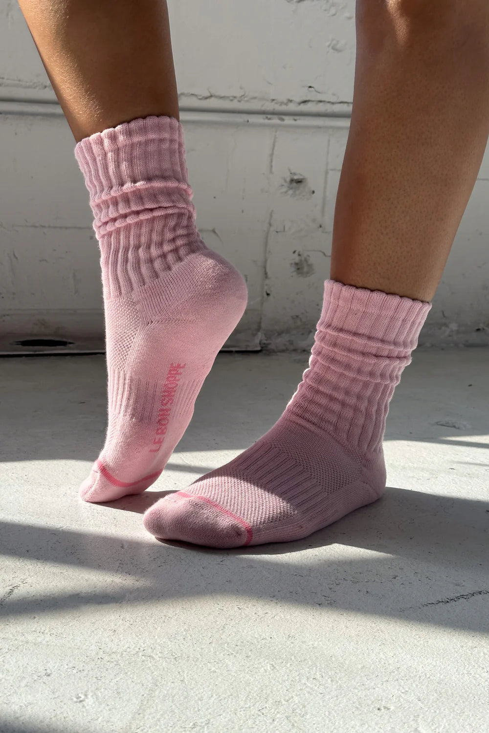 Ballet pink socks