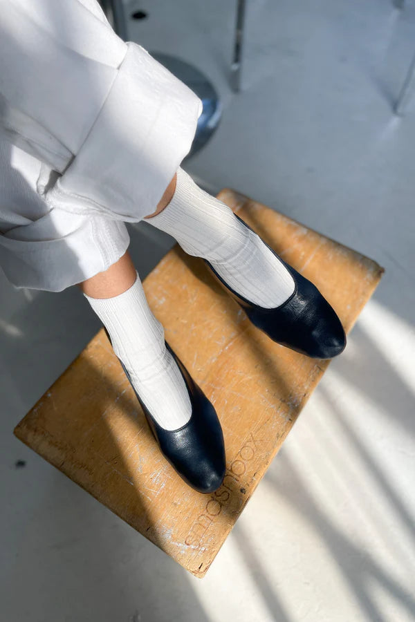 Her white socks