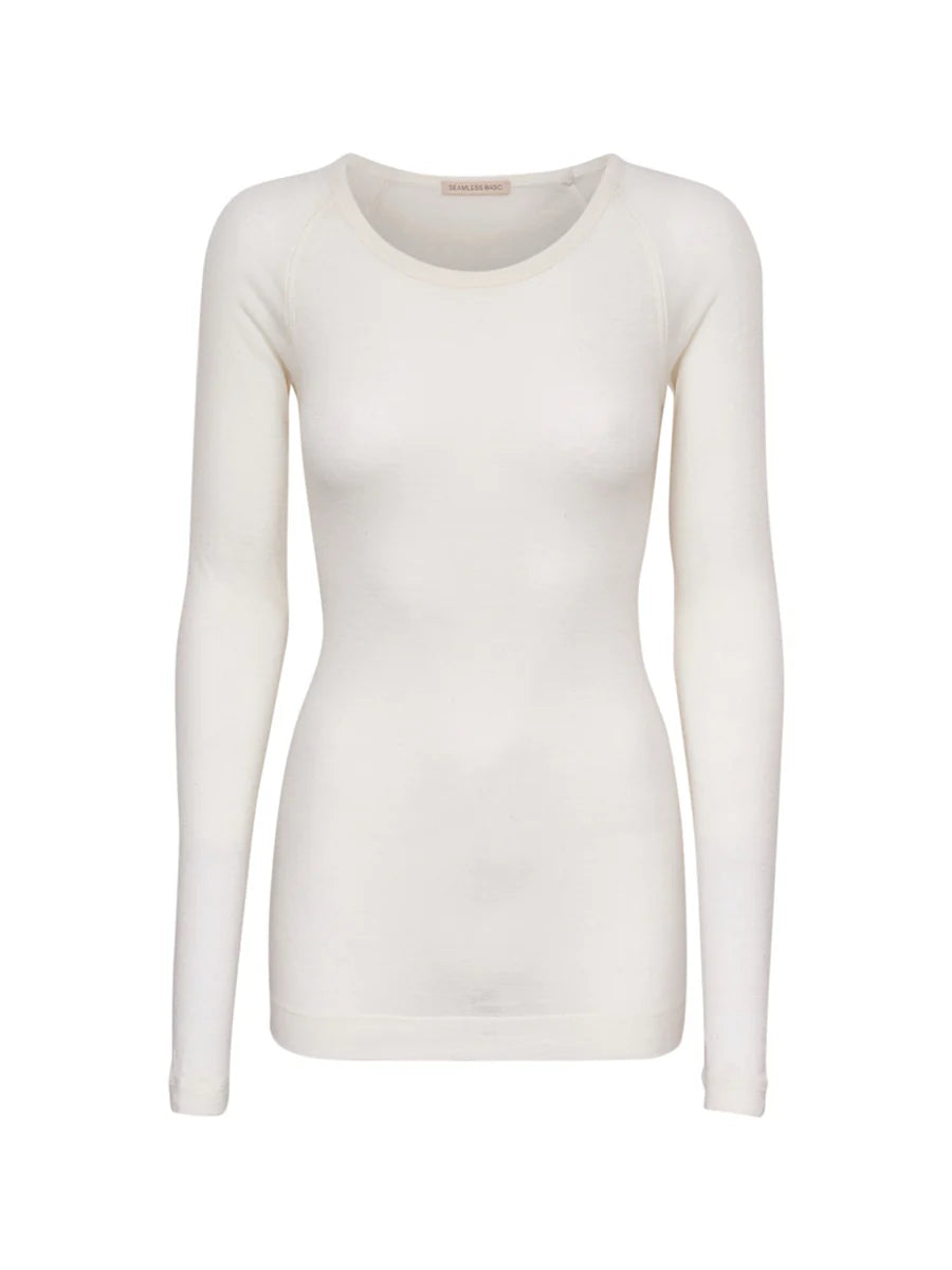 T-shirt Woolen Jade off-white