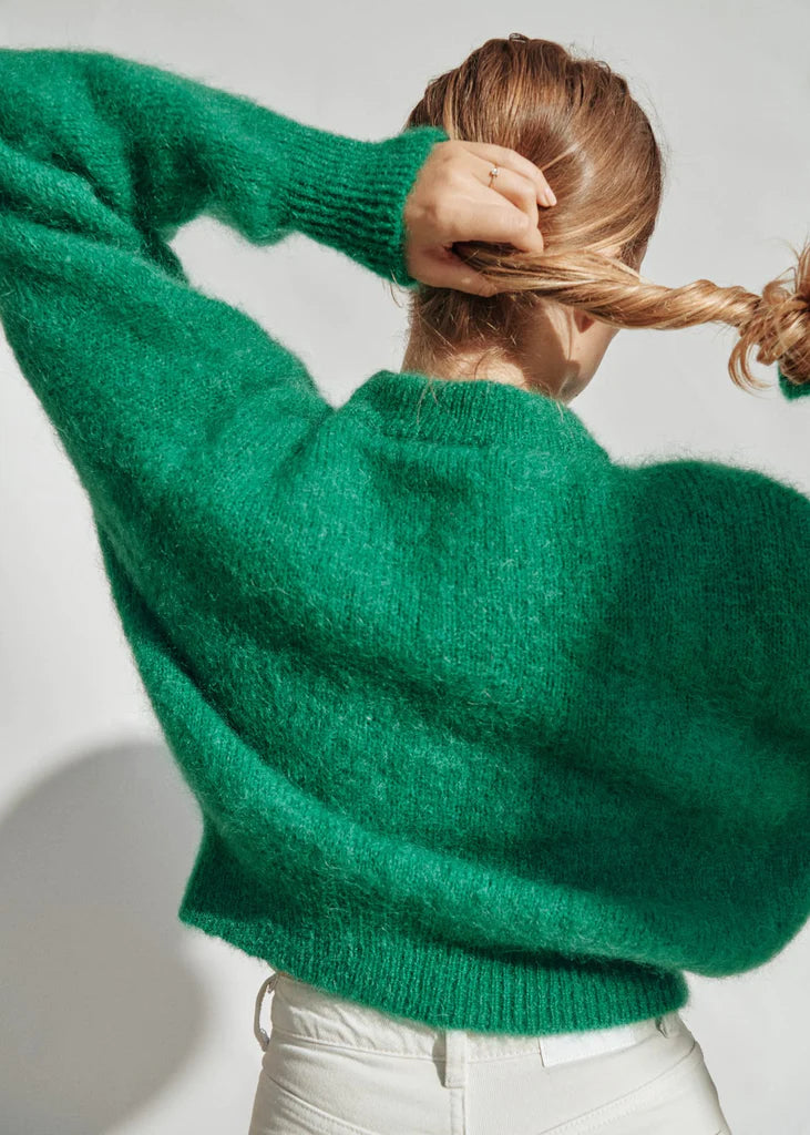 Jane green mohair sweater