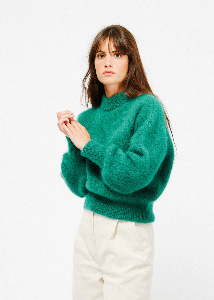 Jane green mohair sweater