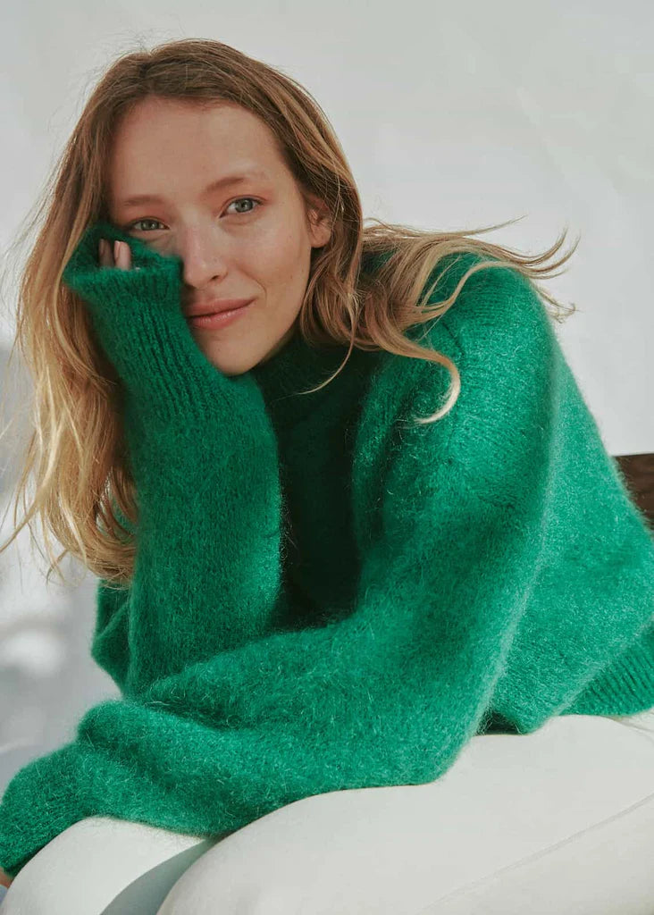 Jane green mohair sweater